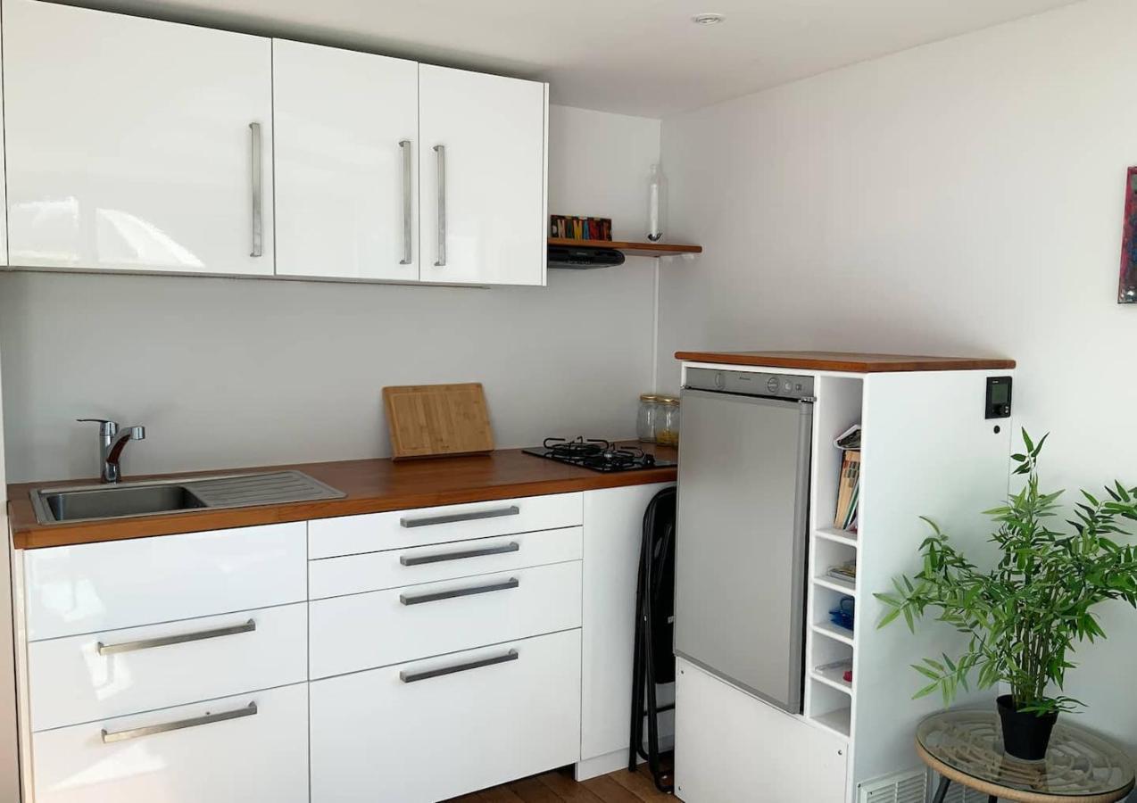 Bateau Appartement Sur L'Erdre Au Coeur De Nantes Zewnętrze zdjęcie