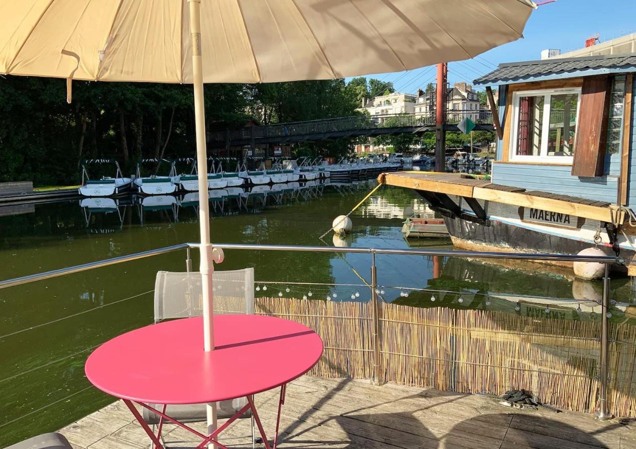 Bateau Appartement Sur L'Erdre Au Coeur De Nantes Zewnętrze zdjęcie